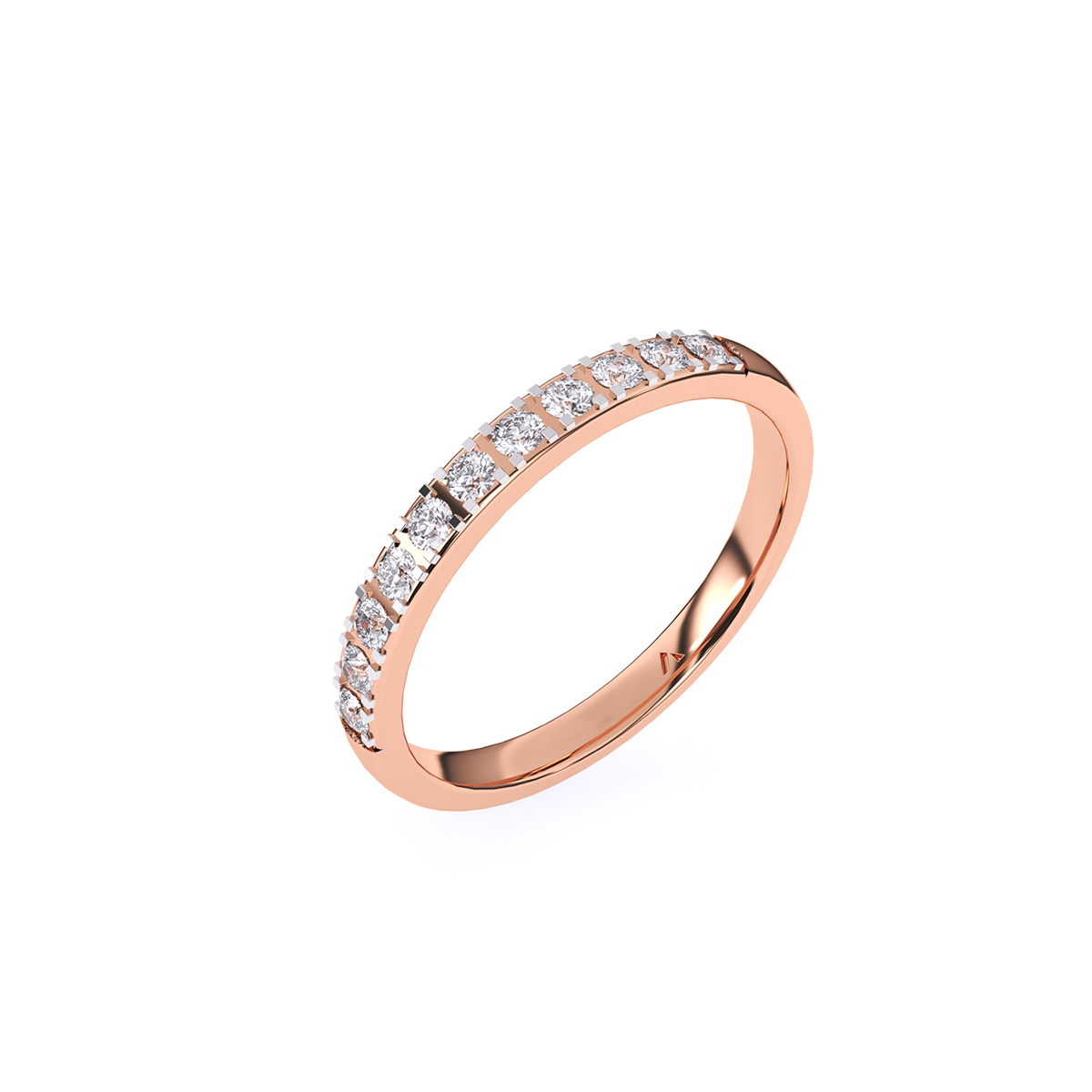 Sparking Half Eternity Matching Bridal Band
